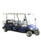 6 Seats Electric Golf Car Sightseeing Shuttle Bus Lithium Battery Powered