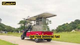 Тележка для доставки еды CKH2 Red Golf: внимательное обслуживание на поле для гольфа